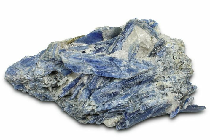 Vibrant Blue Kyanite Crystals In Quartz - Brazil #368804